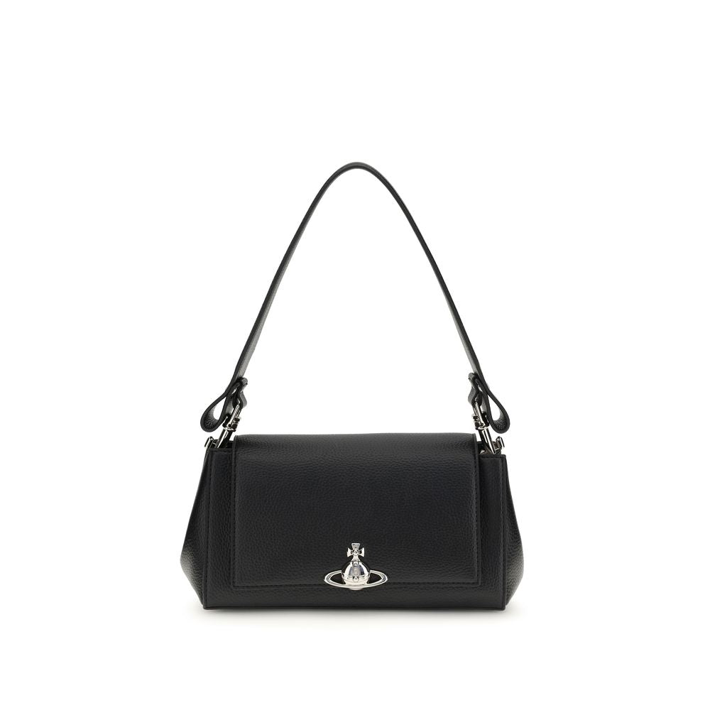 Vivienne Westwood Black Polyethylene Shoulder Bag